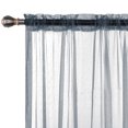 thumbnail image 2 of Sumhomie Tulle Drap Sheer Voile Rod Pocket Curtain Panel, 2 of 3