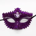 thumbnail image 3 of 2025 Femmes Hommes Moule de Mascarade Festivals Disco Moule de Fête, 3 of 3