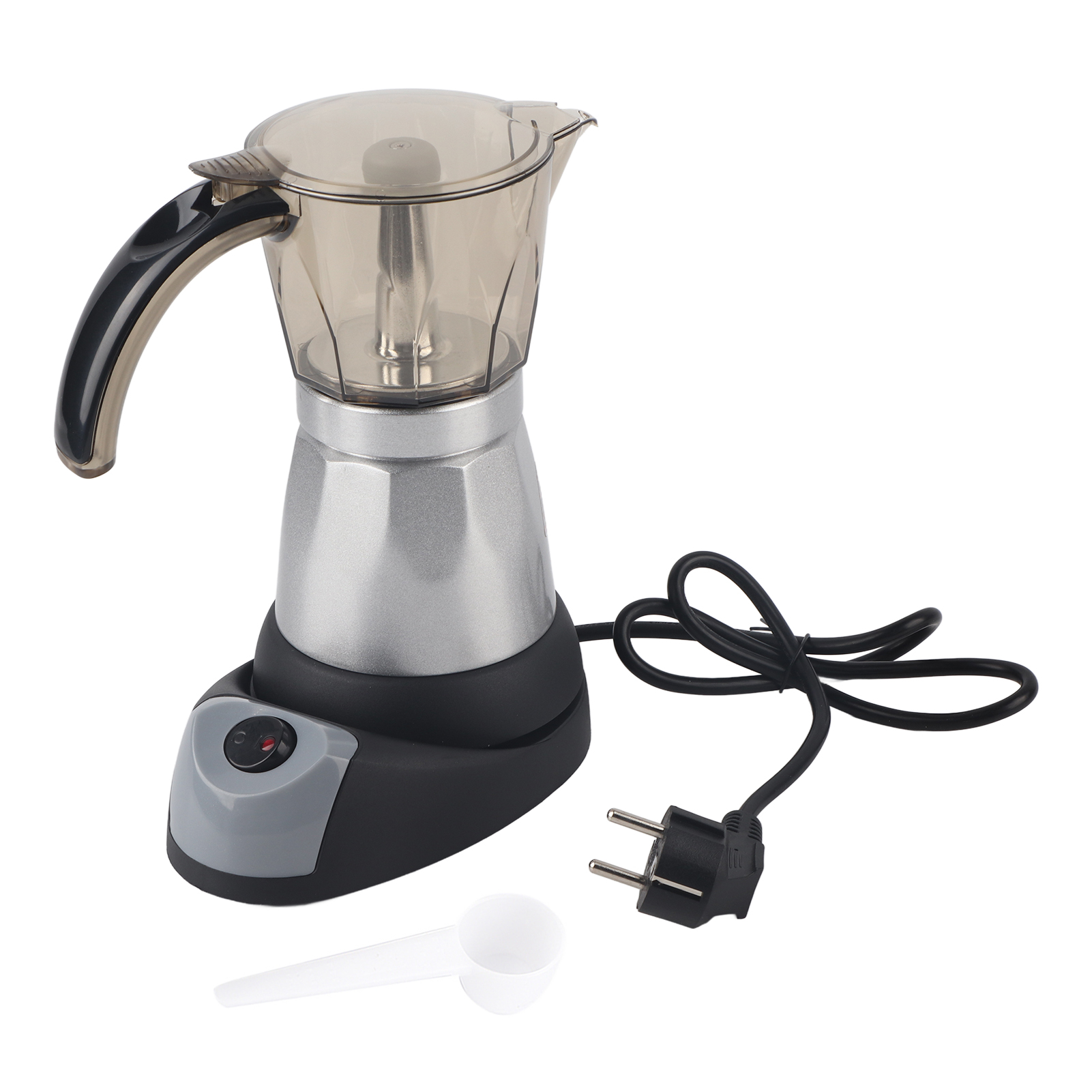 Cafetière Moka Électrique - Grande Capacité Prise EU (150ml)