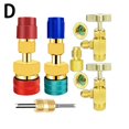 thumbnail image 4 of 2Pcs R1234yf High/Low Side Quick Couplers Adapter Kit Quick Connector Adapter R12 To Car R134AAdapter Fitting Connector Auto, 4 of 8