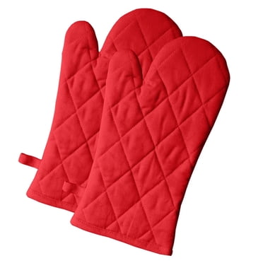 Fabstyles Solo Cotton Oven Mitts Set of 2