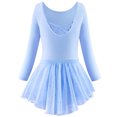 thumbnail image 3 of 2025 Nouvelle Robe Décontractée Évasée à Manches Longues avec Jupe de Ballet Justaucorps Robes de Danse Tutu Robe d'Automne pour Tenue pour Ballerine4t Robes, 3 of 6