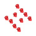 thumbnail image 2 of Shengyu 10Pcs Wood Train Track Adapter for Set Toy Kits Building Stem Building Games Red, 2 of 6