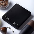thumbnail image 1 of Dvkptbk Electronic Scale Coffee Electronic Scale with Timing Manual Flushing Intelligent Kitchen Scale Electronic Scale Gram Scale Food Scale Scales, 1 of 9