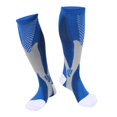 thumbnail image 4 of Tachiuwa 2 Pcs Manchons de Compression Anti-Fatigue Bas Bleus P-M, 4 of 9