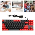 thumbnail image 4 of Clavier Mécanique Rétroéclairé RGB 87 Touches avec Design Ergonomique, Réponse Rapide, Design Étanche pour PC Portable et de Bureau, 4 of 7