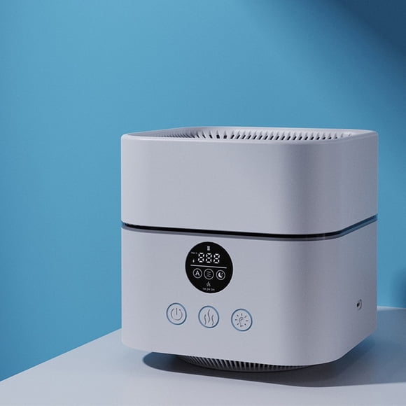PEONAVET Air Purifier Purifier for Home Bedroom Portable Purifier Desktop USB Cleaner | Humidifier | Aroma Diffuser with Color Night Light