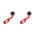 thumbnail image 3 of relayinert Bicycle Computer Camera Mount Holder Multi-purpose Bike Aluminum Alloy Cellphone Torch Stand Bracket Accessory Red 2Set, 3 of 6