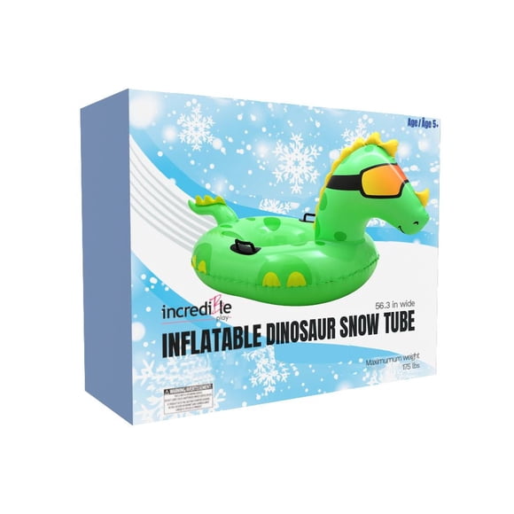 Incredible Group Dino Snow Sled