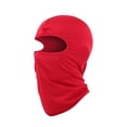 thumbnail image 1 of Penkiiy Kids Balaclava,Winter Children's Cycling Face Mask Cold And Windproof Outdoor Bicycle And Motorcycle Protection Skiing Face Mask Red, 1 of 3