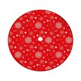 thumbnail image 1 of Christmas Tree Skirt 35 in Print Bottom Decoration, 1 of 6
