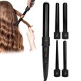 thumbnail image 4 of Curling Iron 5-In-1 Salon Curling Iron Wand Set Fashionable 5-In-1 Curling Iron Hair Beauty Tool ABS + Ceramic Adjustable Temperature Curling Iron US Plug, 4 of 8