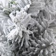 thumbnail image 2 of POINTERTECK 12Inch Tabletop Christmas Tree Mini Snow Flocked Pine cone Artificial Christmas Tree for Table Top Desk Classic Series Holiday Decoration, 2 of 8