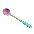 thumbnail image 4 of 16 Flower Spoon Set, 410 Stainless Steel Reusable Tea Spoon, Stirring Spoon, Coffee Spoon (4.9 Inch, Rainbow), 4 of 6