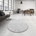 thumbnail image 4 of Ahgly Company Tapis d'Intérieur Ronds Lavables à la Machine, Style Transitionnel, Gris Nuage Gris, 7 Pieds Rond, 4 of 7