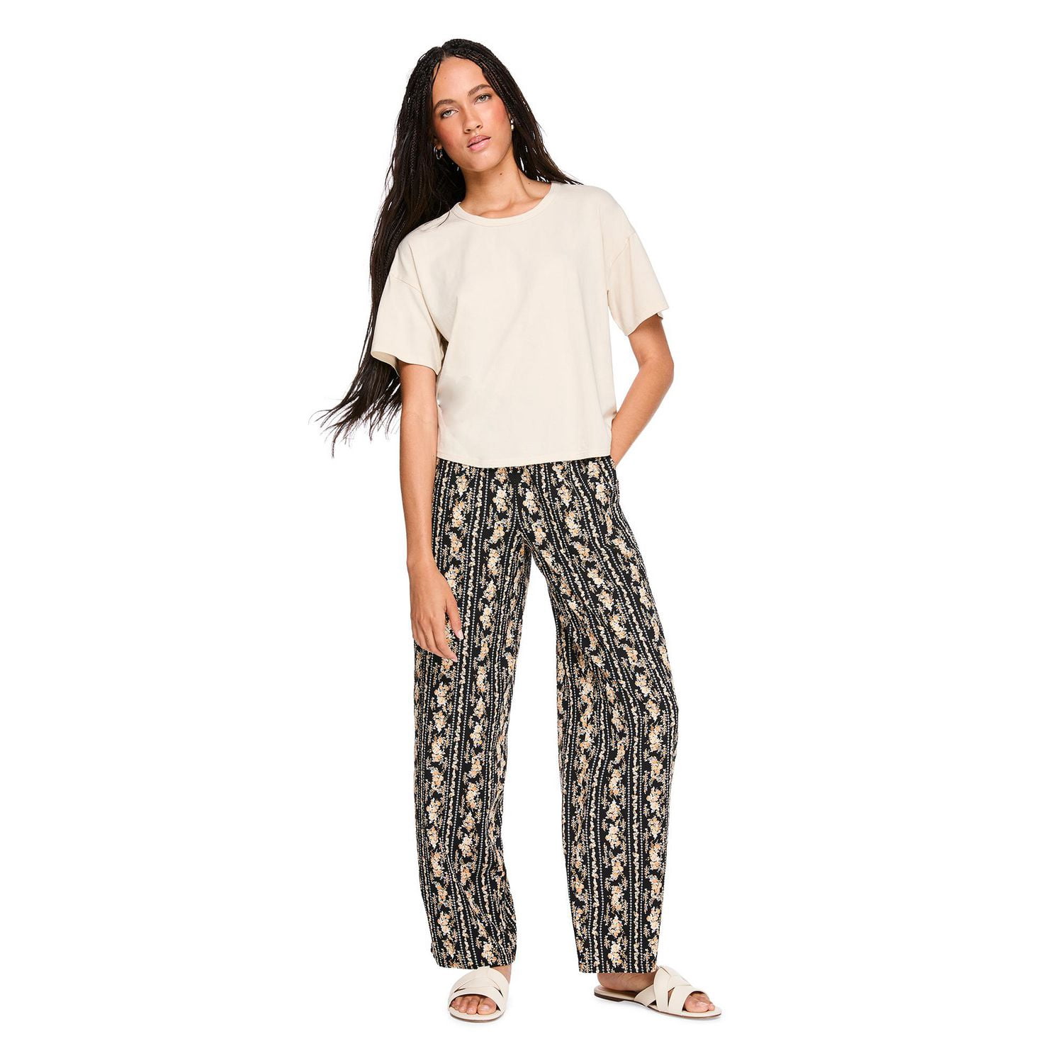 T-shirt coupe garçonne Wild Skye pour femmes