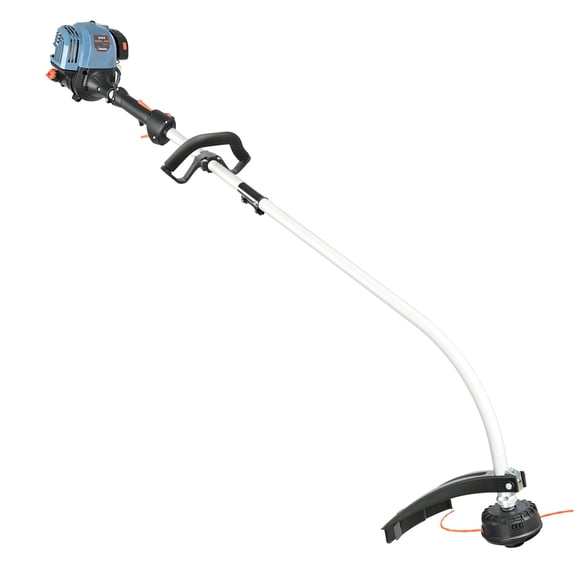 SENIX GTC4QL-L 26.5cc 4-Cycle Curved Shaft Gas Powered String Trimmer, 17.7" Cutting Width, Bump Feed, Weed Wacker