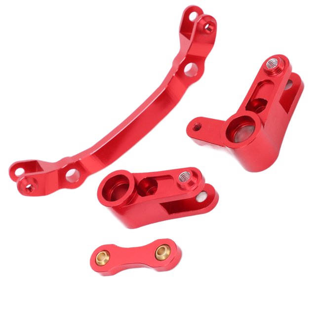 ANGGREK Steering Parts Set, RC Car Steering Component Strong For ARRMA Senton For BIG ROCK