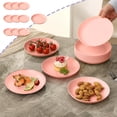 thumbnail image 1 of 10-Piece Household Fruit Plates with Snack Compartments, 1 of 6