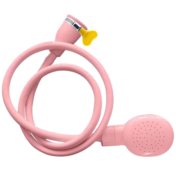 Boyau Vaporisateur de Shampoing Portable pour Évier, Accessoire de Boyau de Robinet d'Évier avec Buse, Connecteur Portatif de Shampoing pour Baignoire pour Laver les Cheveux, Toilettage des Chiens et Bain des Animaux, Rinçage des Légumes