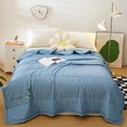 thumbnail image 4 of Openpig Queen Quilt Bedding, Summer Quilt Ultra Soft Lightweight, Conditioned Quilt Washable Quilt Thin Color Quilt, 4 of 8