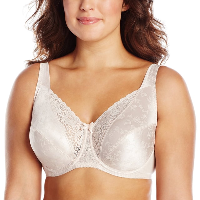 Playtex Womens Secrets Signature Florals Fuller Underwire Bra - Best-Seller, 42