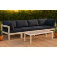 thumbnail image 2 of Meridian Furniture Nizuc Bleu Marine Canapé Modulaire d'Extérieur pour Patio, 2 of 9