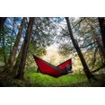 thumbnail image 2 of Parachute Hammock - Double (Crimson/Grey), 2 of 4