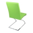 thumbnail image 2 of Chaise de salle à manger canadienne Monalisa verte (Ensemble de 2), 2 of 4