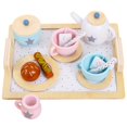 thumbnail image 3 of Ensemble de Théière Factice pour Enfant pour Fête de Thé Cuisine Ensemble de Jeu de Rôle Jouet, 3 of 7