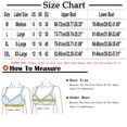 thumbnail image 2 of EQWLJWE Women's Seamless Sports Bra Breathable Soft And Supportive Stripes Without Steel Rings Beautiful Back Comfortable Sports Bra Bra For Plus Size Clearance For Women, 2 of 5