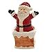 thumbnail image 3 of Salt & Pepper Shakers Set - Santa On Chimney New Ceramic 10466, 3 of 4