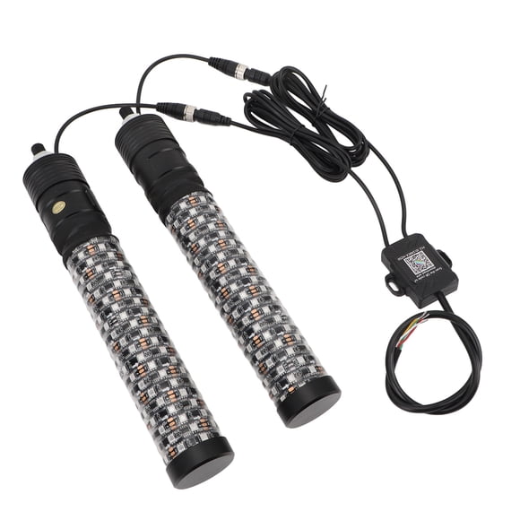 279 RGB LEDs, 360 Illumination, Color Changing RGB LED Whip Light for UTV ATV Off Road Sand Truck Boat, with 366 Modes Chasing Whip Antenna, Camping and Beach Leisure