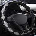 thumbnail image 1 of Chmadoxn Summer Steering Wheel Cover, Rhinestone Steering Wheel Cover With Crystal Diamond For Women, Sparkling Car Wheel Protector Universal Fit 14-15 Inches Steering Wheel Covers, 1 of 9