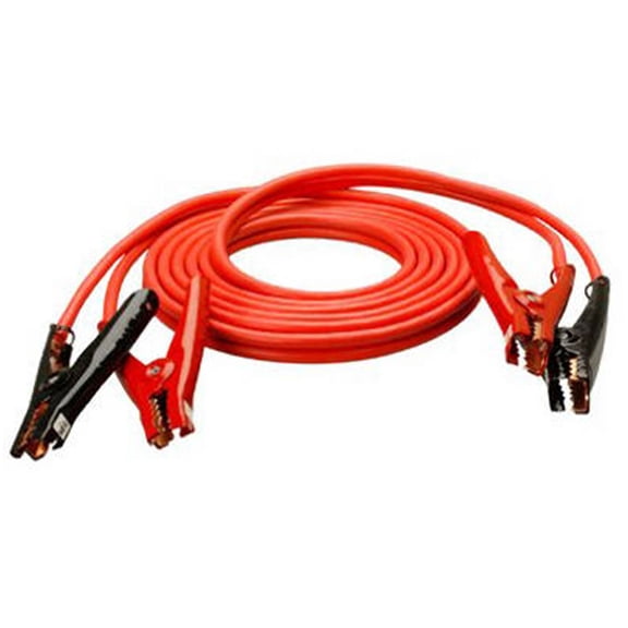 Master Mechanic Câble de Survoltage de 20 Pieds, Calibre 4, pour Besoins d'Urgence au Bord de la Route, Rouge
