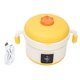 thumbnail image 2 of Bol Chauffant, Chauffe-Nourriture Portable Compact en Acier Inoxydable 316 Efficace pour la Maison, 2 of 7