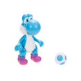 thumbnail image 3 of Super Mario 4 Inch Figure - Light Blue Yoshi with Egg, 3 of 6