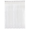 thumbnail image 4 of Mainstays Lightweight Waterproof PEVA Shower Liner, 70" x 72", Clear, 4 of 6
