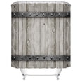 thumbnail image 4 of Feltree Versatile Patterned Shower Curtain, Universal 120x180cm Polyester Bathroom Decor, Heavy-Duty Metal Grommets & Machine-Washable Quick-Dry Fabric, 4 of 6
