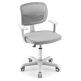 thumbnail image 1 of Costway Kids Desk Chair Study Computer Chair with Adjustable Height, Lumbar Support Grey, 1 of 9