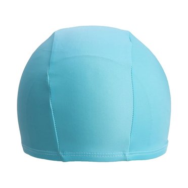 CHUANK Swimming Cap Swimming hat Swimming Cap for Kids Adults Elastic Non- Fabric Swimming Hat Caps for Water Sports Sky blue