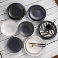 thumbnail image 2 of Mesa Ceramic Granito Stoneware Pasta Plate 22 cm Set of 4, 2 of 3