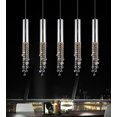 thumbnail image 1 of Suspension Multi-Lumières à 5 Lumières avec Fini Chrome, 1 of 7