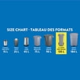 thumbnail image 2 of Great Value Sacs à Ordures Extérieurs Très Grands, 135L, 40sacs, 2 of 4