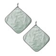 thumbnail image 1 of Oleegame 2PC Ten Dollar Items 1PCS Rag Dish Cloth Water Absorption Thickening Pot Washing Towel Table Home Kitchen Dishcloth Green, 1 of 9