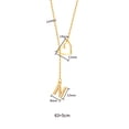 thumbnail image 3 of Dvkptbk Collier Lettre Colliers Initiales pour Femmes Collier Lettre Délicat Pendentif Collier Ras-du-Cou Collier Tendance Mignon Bijoux Collier Bijoux, 3 of 4