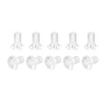 thumbnail image 1 of Unique Bargains M8x16mm Plastic Phillips Machine Screws, PC Flat Head Machine Bolts 25 Pack, 1 of 4