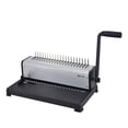 thumbnail image 2 of Factory Office Comb Binder RS-12 Binding Machine Comb-Type/Clamp Folder Of A4 Paper Bookbinding Machine, 2 of 6