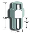 thumbnail image 2 of STD MAG 14MMX1.5 4BG Lug Nut, 2 of 3