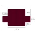 thumbnail image 3 of CHUANK Reversible Couch Cover For Cushion Couch Sofa Cover For Dogs Water Resistants Furniture Protector Cover With Foam Sticks Elastic Straps For Pet Cats, 3 of 6